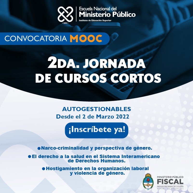 2ª Jornadas de cursos cortos en línea, masivos y abiertos